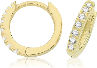 Image de Boucles d'Oreilles Femme Or 375/1000 - 12mm; TRS372599KY