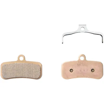 Immagine prodotto di SHIMANO DISC BRAKE PAD METAL D02S-MX, 1 coppia, SH-IBPD02SMXA