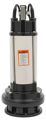 Imagen del producto de Bomba sumergible - Bomba de agua - Bomba para aguas sucias - Bomba sumergida - Acero inoxidable - 1.5 kW - 36 m³/hora