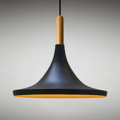 Produktbild von Pendelleuchte I Genisy I Wohnzimmer, E27, Ø31 ISkandinavisch Pendellampe für Schlafzimmer Deckenleuchte Metall, Wohnzimmerlampe Hängelampe, Schwarz