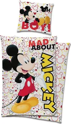 Produktbild von PHU CARBOTEX Disney Mickey Mouse Mad About Bettbezug 140 x 200 cm