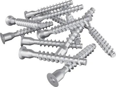 Image de vidaXL Vis Confirmat 2500 pcs argent métal