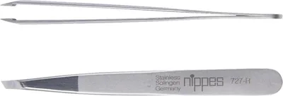 Immagine prodotto di Pinzette inox smussate n. 727r 1 pz