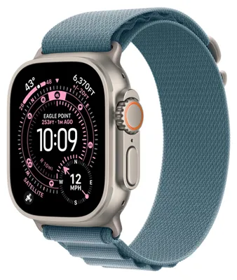 Zdjęcie produktu dla Apple MFTH4ZM/A, Band, Smartwatch, Niebieski, Apple, Apple Watch Models 44mm 45mm 46mm 49mm, Tytan, Poliester, Spandex