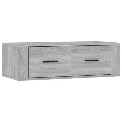 Obrázok produktu pre vidaXL TV nástenná skrinka Grey Sonoma 80x36x25 cm Drevo Materiál