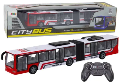 Produktbild von Ferngesteuerter RC-Stadtbus in Rot und Weiß