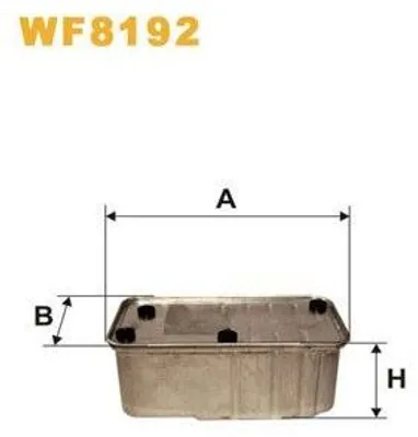 Produktbild von Kraftstofffilter WIX FILTERS WF8192 Filtereinsatz
