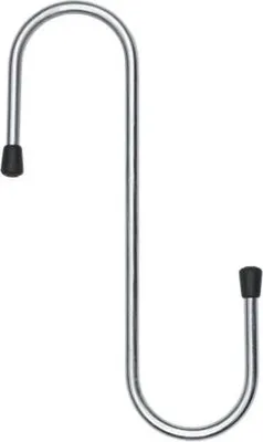 Produktbild von S-Haken Schraubhaken blau berzinkt 200/Ø6mm