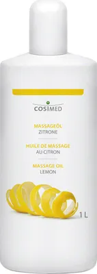 Produktbild von cosiMed Massageöl Zitrone Massage Entspannung Pflege Öl Wellness und Therapie 1l