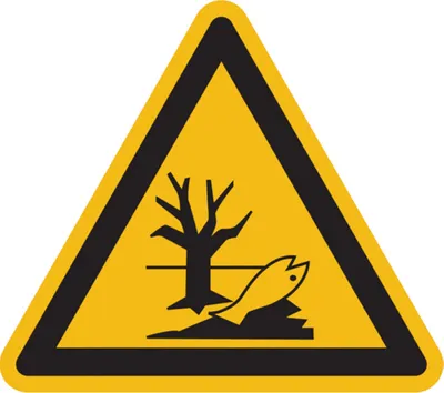 Produktbild von Dreifke® Warnschild, Warnung vor Umweltgefahr/ Verseuchung - praxisbewährt | ...