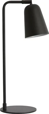 Produktbild von Licht & Wohnen - Tischleuchte SALOMO - Ø16x48cm - Schwarz