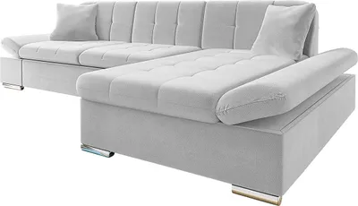 Produktbild von MIRJAN24 Ecksofa Malwi Premium, Polsterecke, L-Form Schlafsofa, Eckcouch mit Bettkasten (Farbe: Horton 204 01, Seite: Rechts)