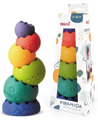 Zdjęcie produktu dla Piramida sensoryczna pastelowa