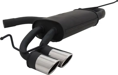 Immagine prodotto di Novus N Sport silenziatore di scarico 2x76 rotondo obliquo per VW Golf 5 6 1K PLUS