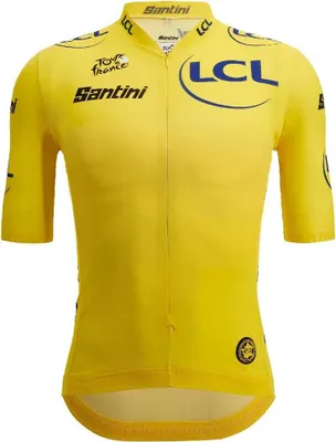 Produktbild von Santini Tour De France Official Yellow 2025 Kurzarm-radtrikot S Mann S