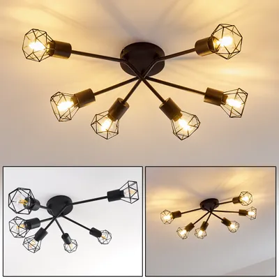 Produktbild von Borio »Borio« Deckenlampe aus Metall in Schwarz