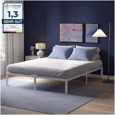 Produktbild von Metallbettgestell mit Boxspring 180x200 cm