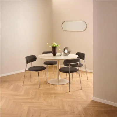 Productafbeelding van Eetkamerstoel Morka Bruin Apia - Giga Living- Set van 2