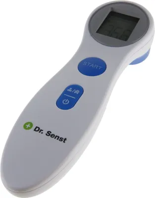 Produktbild von Dr. Senst® Infrarot-Stirnthermometer weiß