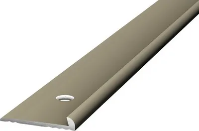 Produktbild von Prinz Abschlussprofil Alu Edelstahl matt gelocht 18 x 3 x 2500 mm
