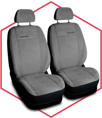 Immagine prodotto di Coprisedili per auto Coprisedili universali Coprisedile per auto 1+1 anteriore Grigio