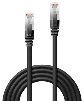 Produktbild von Lindy 45605, 5 m, Cat6, S/FTP (S-STP), RJ-45, RJ-45, Schwarz