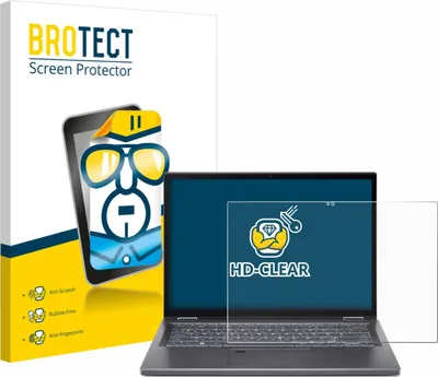Produktbild von Für Acer Aspire 5 Spin 14 Schutzfolie BROTECT Displayschutz Display Schutz Folie Klar Transparent