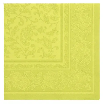 Produktbild von PAPSTAR Servietten 1/4-Falz, 40x40 cm limonengrün, "ROYAL Collection" | Folie (50 Stück)