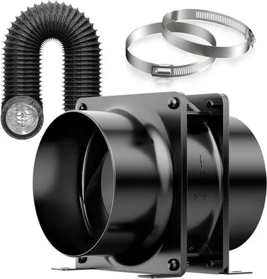 Productafbeelding van Badkamerventilator, 100 mm, stille werking, 199 m³/u, energiezuinig