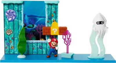 Immagine prodotto di Jakks Pacific Mondo di Nintendo Super Mario Spielset Unterwasserwelt JPA400184