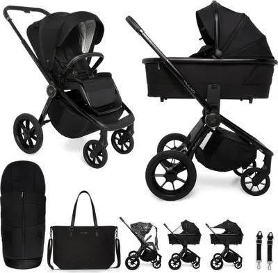 Obrázek produktu pro MUUVO Quick SE 2 universalus vežimėlis Chromium Juodas 2in1 SET MQ.SE2.0-W2W1-CHROMIUM BL