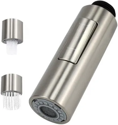 Obrázek produktu pro Kuchyňská baterie se 2 funkcemi – otočná baterie G1/2'' – náhradní díly pro kuchyň a koupelnu – chrom