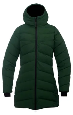 Produktbild von 2117 OF SWEDEN Anneberg Damen Winter Mantel mit Kapuze grün M