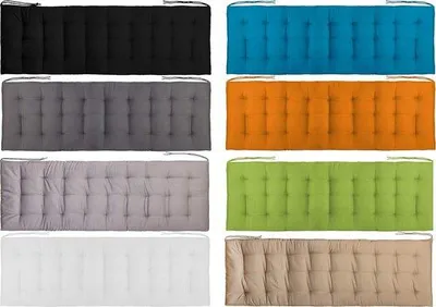Immagine prodotto di Cuscino per panca da esterno 27 Quilten 140x40x4 cm Nero