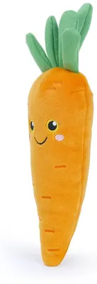 Image de Jouet Squishy Besitos Carotte 25 cm - un légume tout doux à câliner