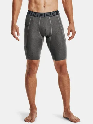 Zdjęcie produktu dla Under Armour Męskie Długie Spodenki Heatgear z kieszenią - 1361602, Kolor:Ciemnoszary, Materiał:XL
