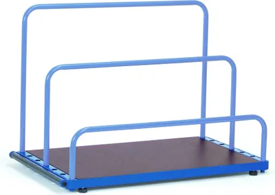 Produktbild von fetra 4365, Stahl, Transportwagen, Blau, 1200 kg, 80 cm, 160 cm