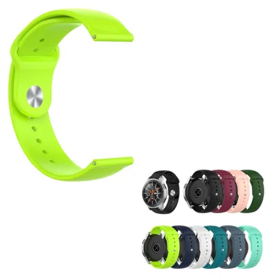 Produktbild von Für HONOR Magic Watch 2 46mm Uhr TPU Silikon Armband Arm Band Sport Neon-Grün