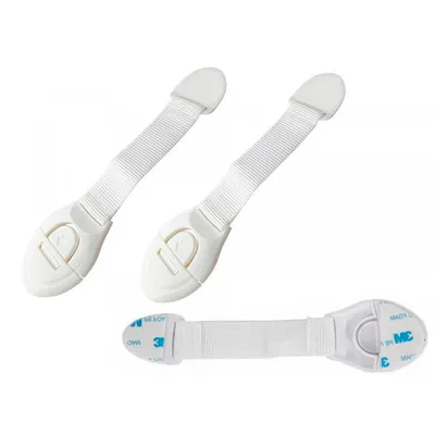 Produktbild von Verk 01604 Sicherheitsbarriere für Schränke 2 Stück - weiß