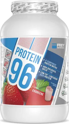 Produktbild von Frey Nutrition Protein 96 - 2300g Erdbeere