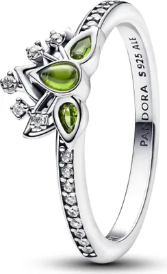 Produktbild von Disney Tianas Tiara Ring aus Sterlingsilber, Zirkonia von PANDORA