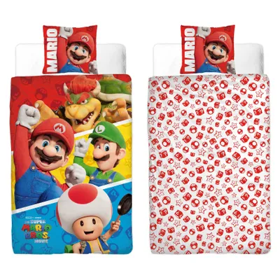 Obrázek produktu pro Povlečení Super Mario Bros Movie - motiv: "Hands Up 4" - 140x200cm