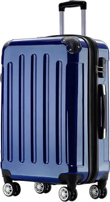 Produktbild von Famanu Trolley Hartschalenkoffer XL - Blau