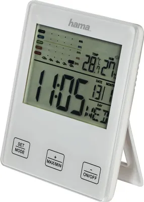 Image de Hama 176967 Thermo-/Hygrometer TH 10 mit Schimmelalarm (00176967)