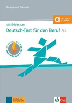 Obrázok produktu pre Mit Erfolg zum Deutsch-Test für den Beruf A2. Übungs- und Testbuch mit digitalen Extras