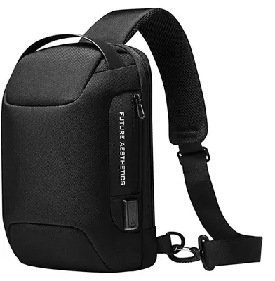 Produktbild von BANGE Sling Bag, Wasserdichte Herren Brusttasche Schultertaschen Crossbody Sling
