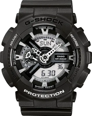 Produktbild von Casio Uhr G-Shock Uhr GA-110C-1AER schwarz Ana-Digi-Uhr