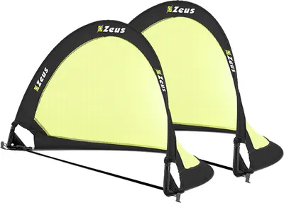 Produktbild von Einheitsgröße|Zeus Pop Up Indoor Outdoor Fußballtor Set