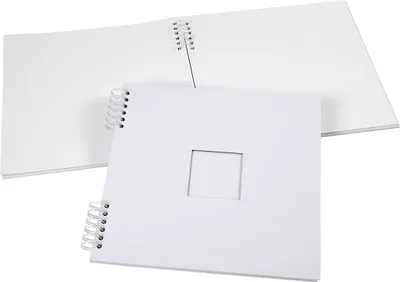 Immagine prodotto di Album con finestra 30 x 30 cm bianco, 20 fogli di cartoncino bianco