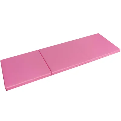 Produktbild von CCLIFE Turnmatte Weichbodenmatte Gymnastikmatte klappbar 180 x 60 x 5 cm Rosa